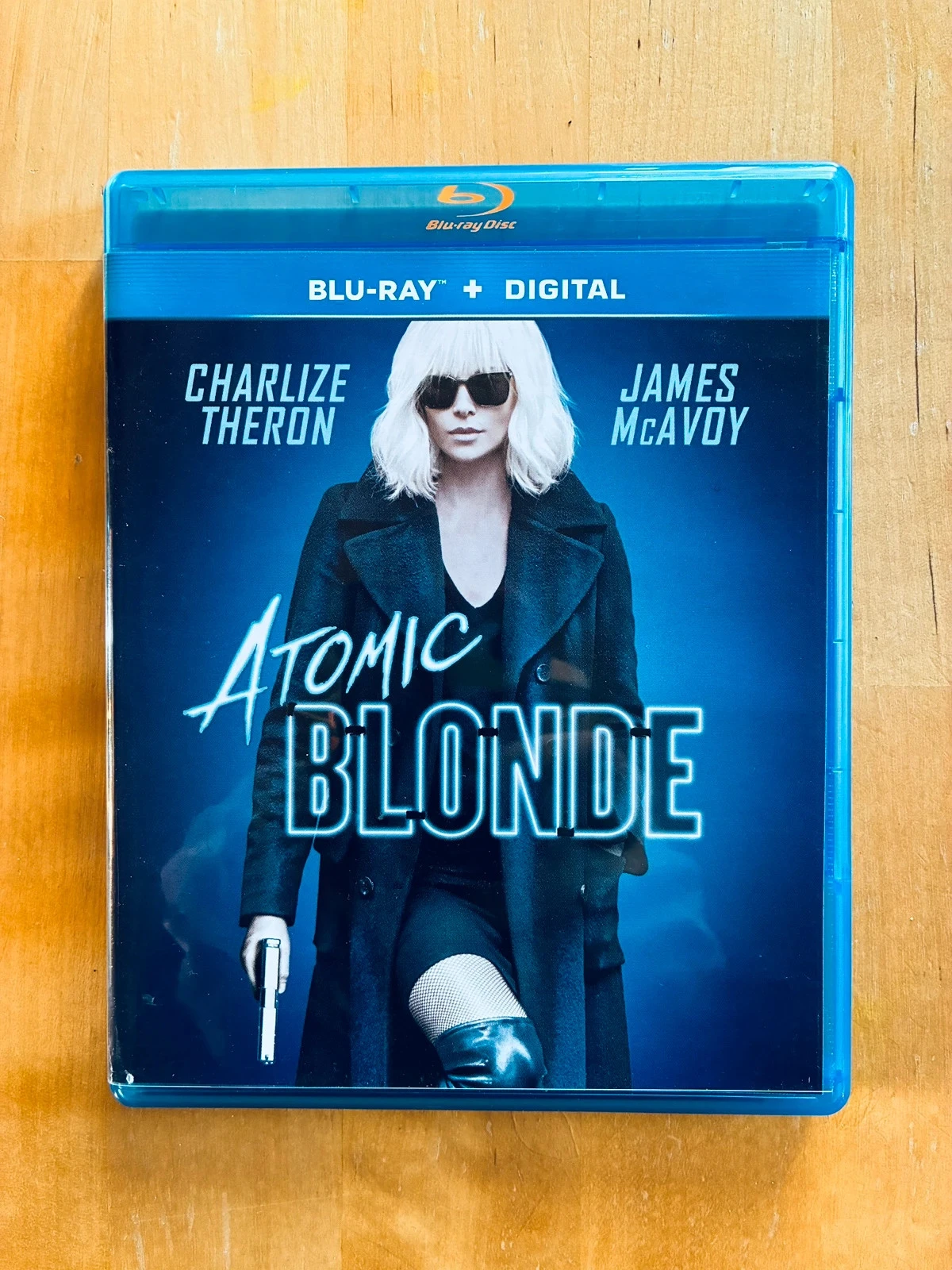 Blu-ray Atomic Blonde Charlize Theron.
